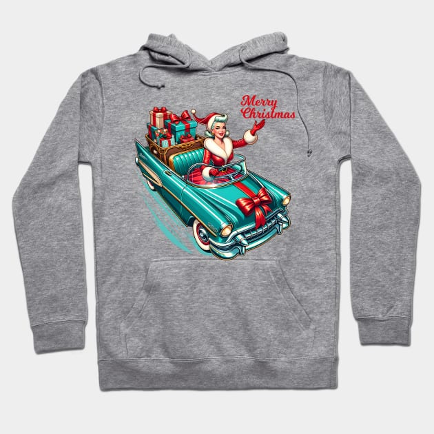 Mrs. Santa Claus Hoodie by MtWoodson